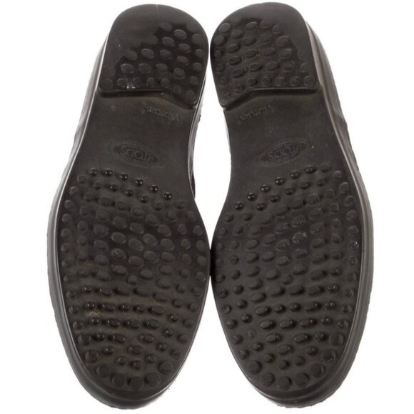 TODS Single Monkstrap Dress Shoes Driver Sz 8 Brown Suede Driving Monk Strap - Picture 5 of 5